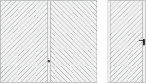 Motif 990, blanc trafic, RAL 9016